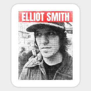 elliot smith urban bw Sticker